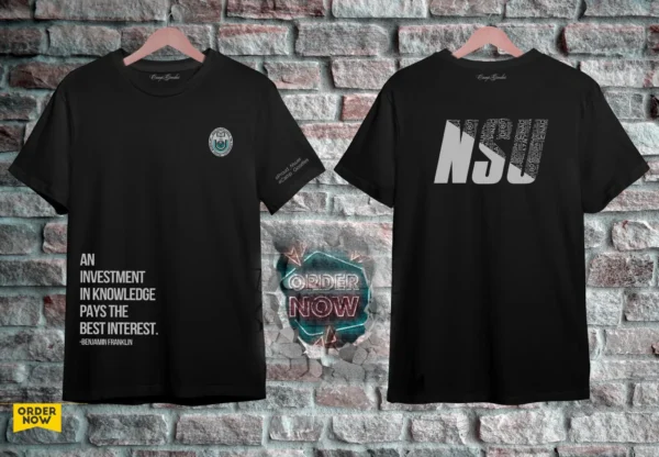 NSU Posh T-Shirt - Image 3